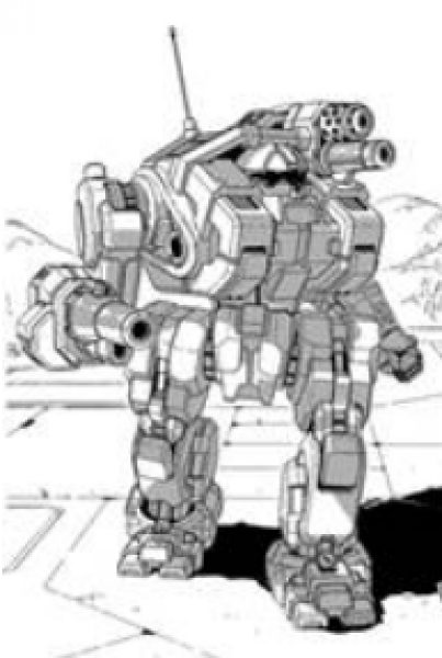 Battletech Miniatures: Sojourner Prime Mech - 60 Tons – Recognition Guide Il Clan Vol. 2