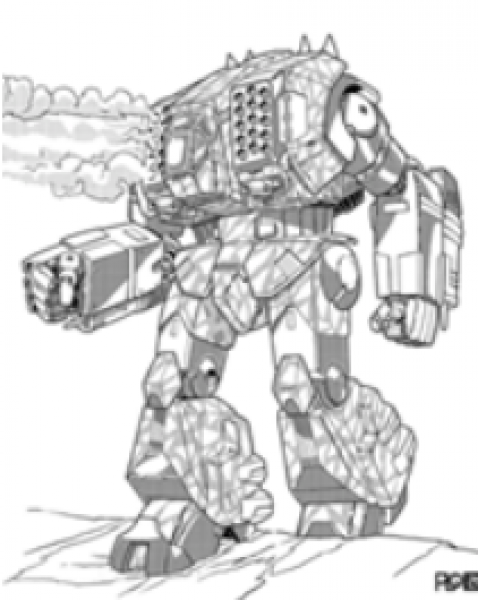 Battletech Miniatures: Archer ARC-9W Mech – 70 Tons - TRO 3085