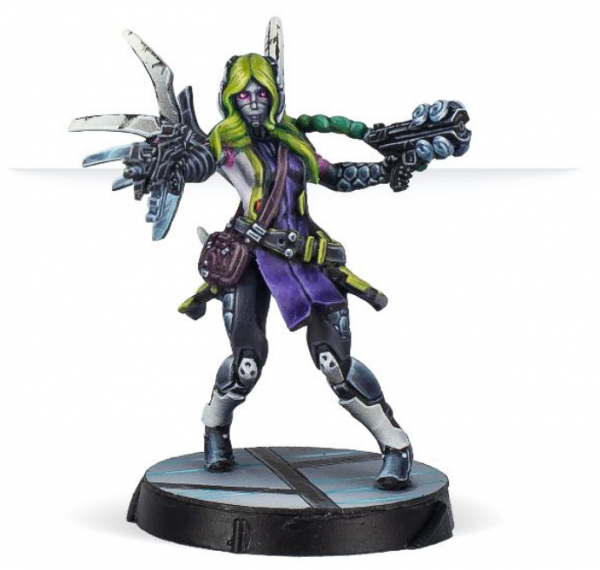 Aristeia!: Parvati, Circle League Star (Submachine Gun)