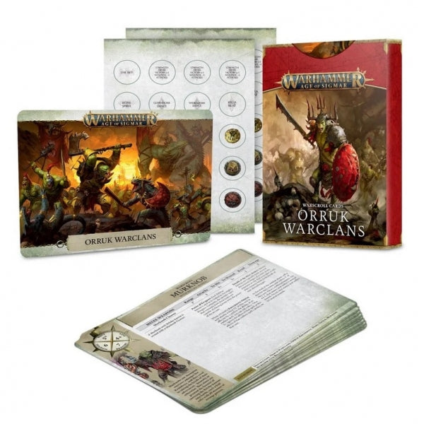 Age of Sigmar: Warscroll Cards - Orruk Warclans (2021)