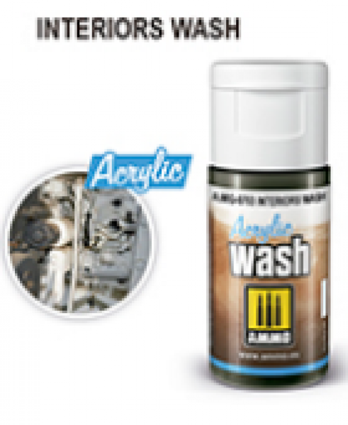 AMMO: Acrylic Washes - Interiors Wash (15mL)