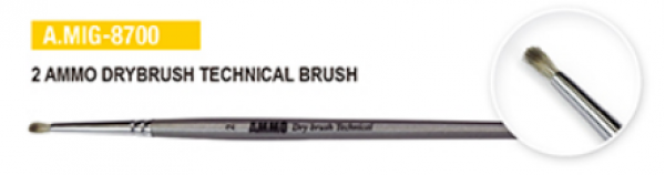 AMMO: Brushes - Drybrush Technical Brush #2