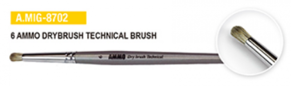 AMMO: Brushes - Drybrush Technical Brush #6