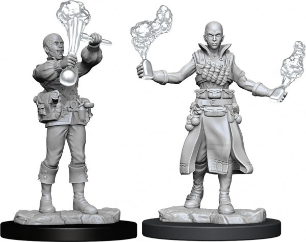 Pathfinder Deep Cuts Unpainted Miniatures: W15 - Human Alchemist Female