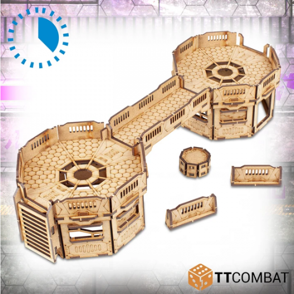 28mm Terrain: City Scenics - Octo Pod Dyad