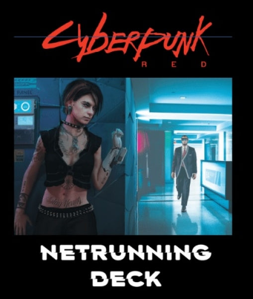 Cyberpunk Red RPG: Netrunning Deck