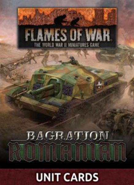 Flames Of War: Bagration - Romanian Unit Card Pack (30x Cards)