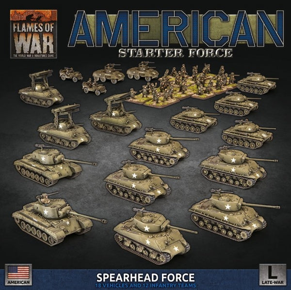 Flames Of War: Bulge - American Spearhead Force (Plastic)