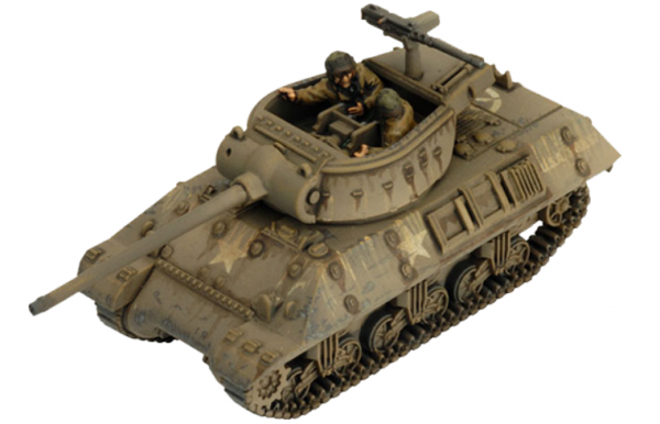 Flames Of War (WWII): (USA) M36 (90mm) Tank Destroyer Platoon (x4 Plastic)