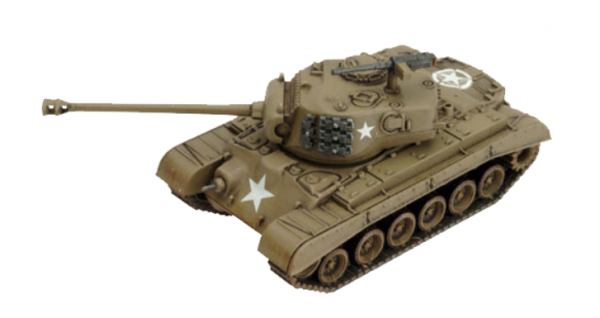 Flames Of War (WWII): (USA) M26 Pershing Tank Platoon (x3 Plastic)