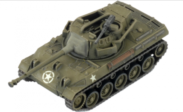 Flames Of War (WWII): (USA) M18 Hellcat (76mm) Tank Destroyer Platoon (x4 Plastic)