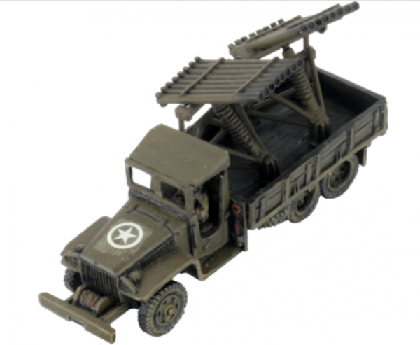 Flames Of War (WWII): (USA) T27 Xylophone Rocket Launcher Battery