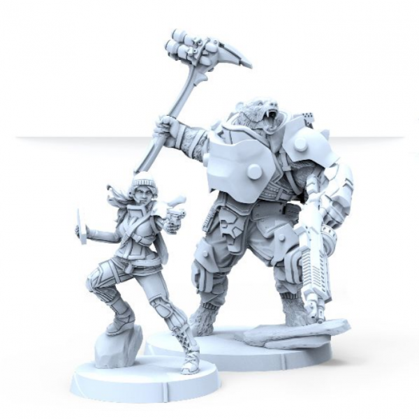 Infinity CodeOne: Ariadna Polaris Team Beast Pack