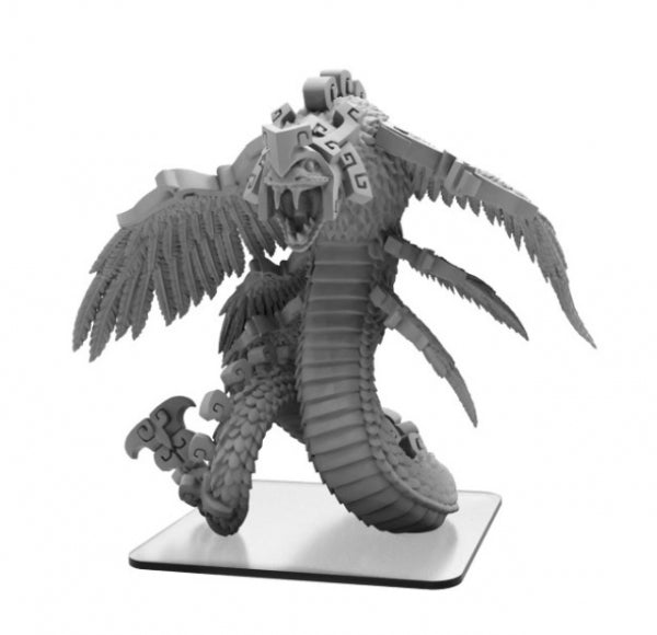 Monsterpocalypse: Master of Xolotl – First Guardians Monster (metal/resin)