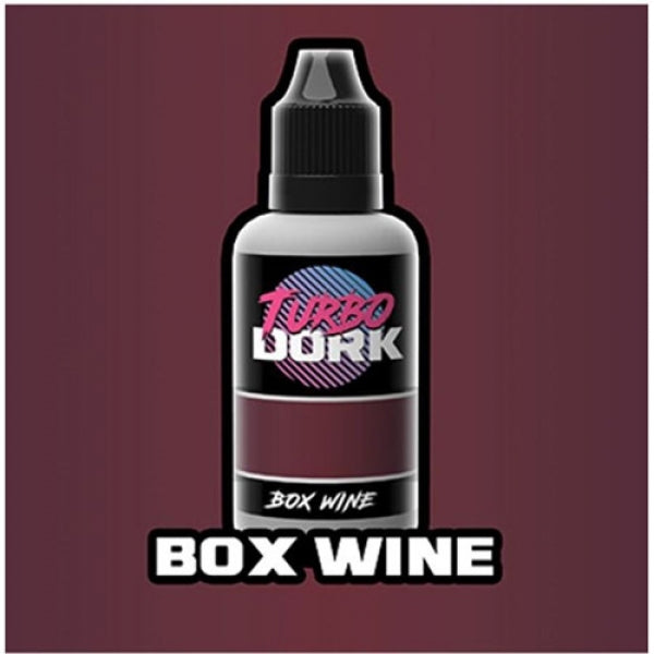 Turbo Dork Paints: Metallic Acrylic Paint - Box Wine (20 ml)