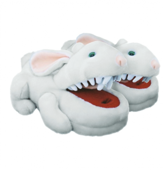 Monty Python - Rabbit with Big Pointy Teeth Slippers