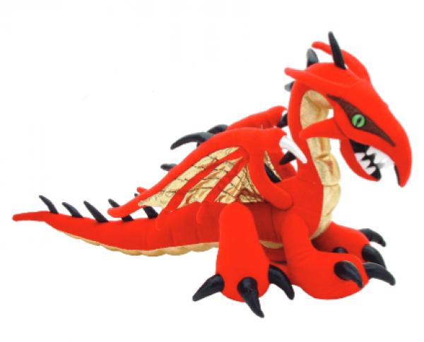 Here Be Monsters - Red Dragon Plush (21 inch)