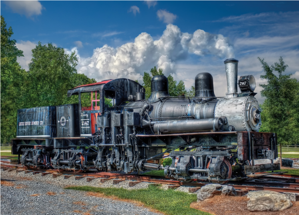 Vintage Steam Engine 2147 Puzzle (1000 pc puzzle)