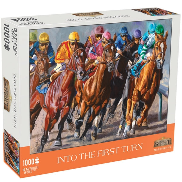 Into the First Turn Puzzle (1000 pc puzzle)