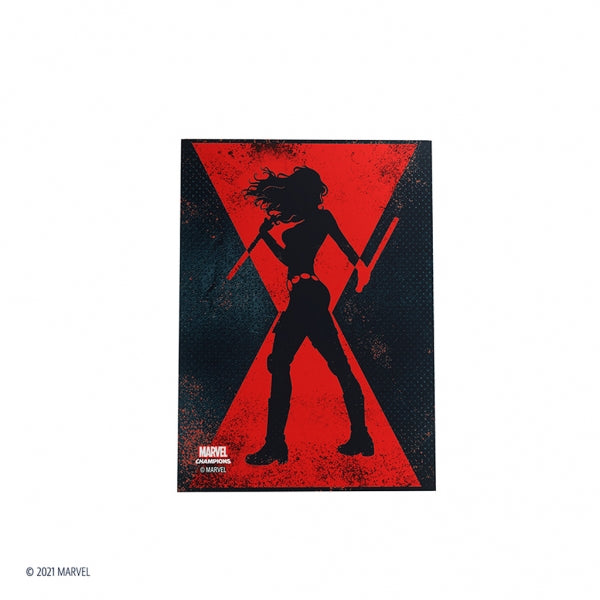 Gamegenic: Marvel Champions Art Standard Size Sleeves - Black Widow (50)
