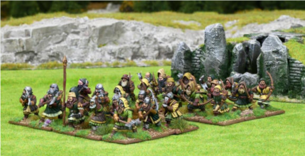 28mm Fantasy: (Oathmark) Dwarf Light Infantry (30)