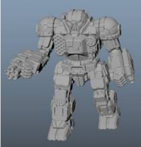 Battletech Miniatures: Atlas II AS7-D-H / H2 Mech –100 tons – TRO Jihad