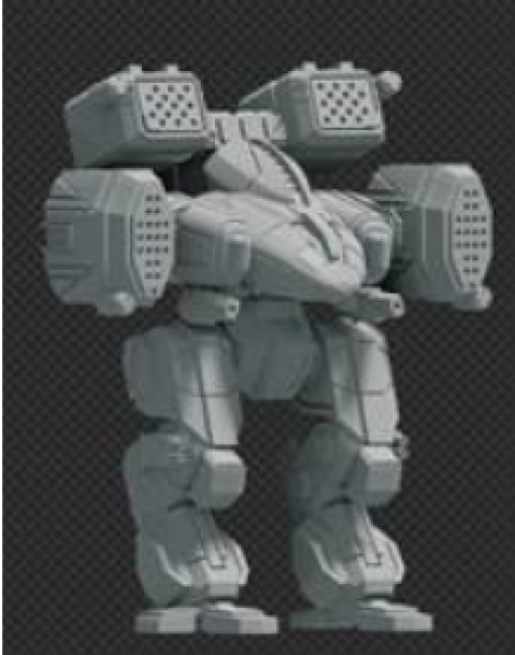 Battletech Miniatures: Viking IIC Mech – 90 tons – TRO 3150