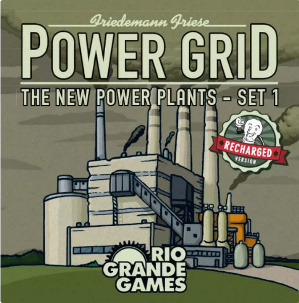 Power Grid Recharged: New Power Plants Set 1