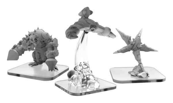 Monsterpocalypse: Dervish, Vanguard, Mollock Brute – Destroyers Alternate Elite Units (metal)