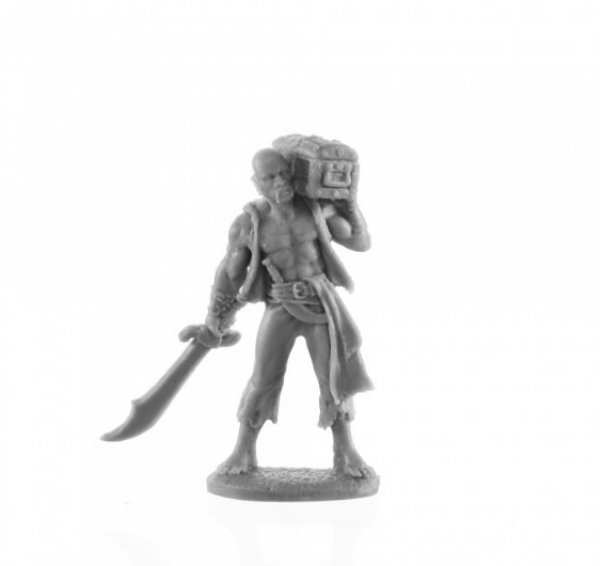 Reaper Bones: Pirate with Treasure Chest