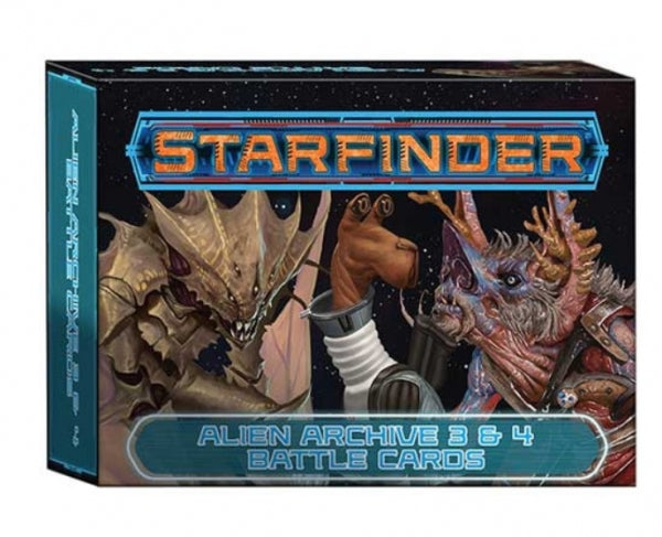 Starfinder RPG: Alien Archive 3 & 4 Battle Cards