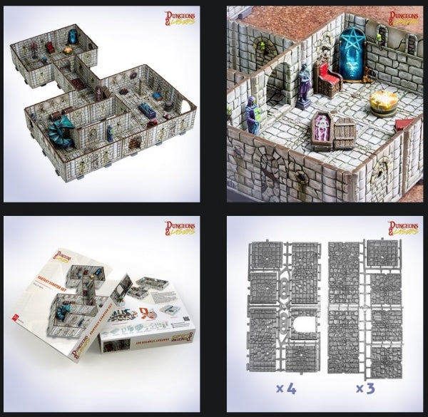 Dungeons & Lasers: Fantasy Starter Set