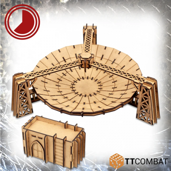 28mm Terrain: Sci-fi/Gothic Scenics - Port Bond Radio Receiver