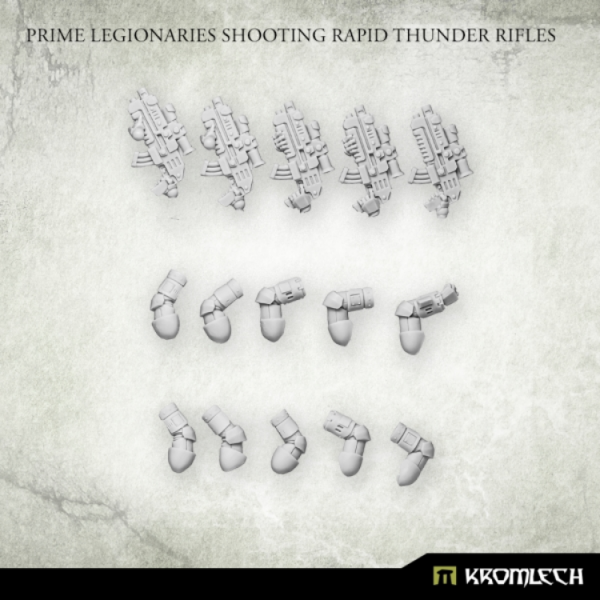 Conversion Bitz: Prime Legionaries Shooting Rapid Thunder Rifles (5)
