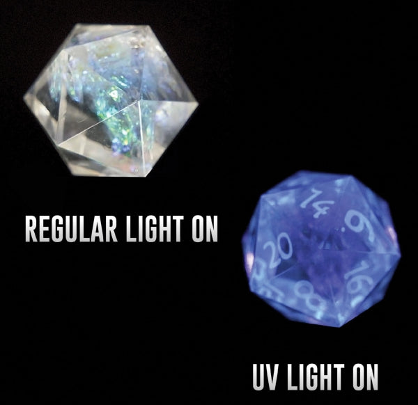 RPG Dice Set: Cloak & Dagger - Clear (7)