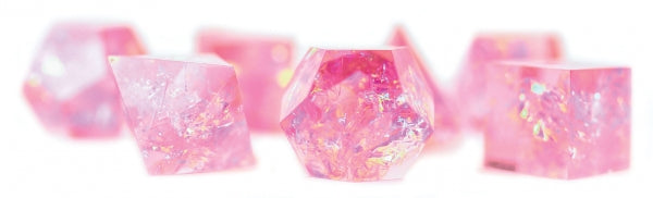 RPG Dice Set: Cloak & Dagger - Pink (7)