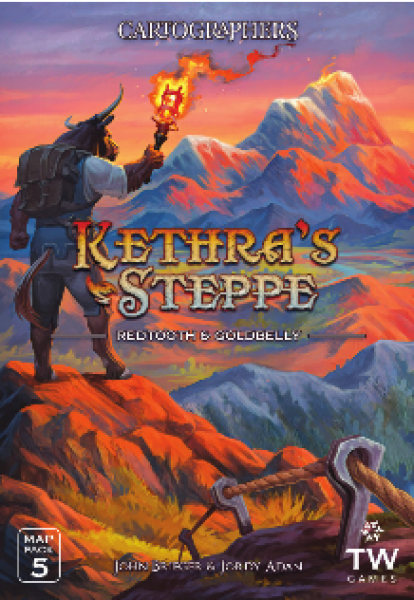 Cartographers: Heroes Map Pack 5 - Kethra's Steppe