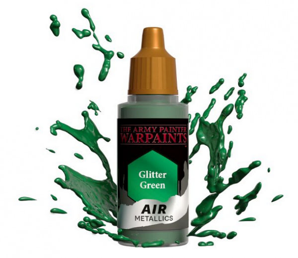 Warpaints: (Metallic) Air Glitter Green (18ml)
