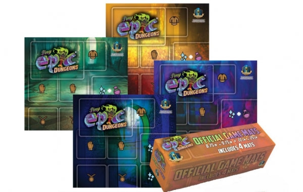 Tiny Epic Dungeons: Player Mats 4-pack