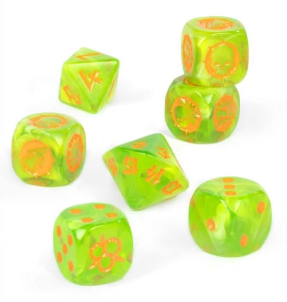 Blood Bowl: Nurgle Team Dice Set