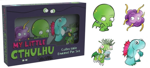 My Little Cthulhu Enamel Pin Set