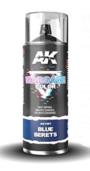 AK-Interactive: AK Sprays (Wargame Colors) - Blue Berets (400ml)