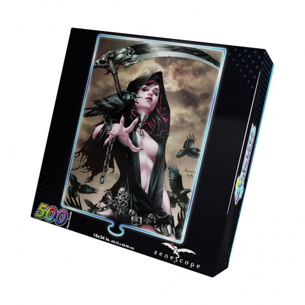 Grimm Fairy Tales Foil Jigsaw Puzzle: Grimm Tales of Terror Keres (500 piece puzzle)