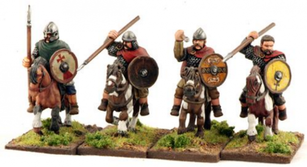 SAGA: Mounted Alt Clut & Manaw Gododdin Hearthguard (4)