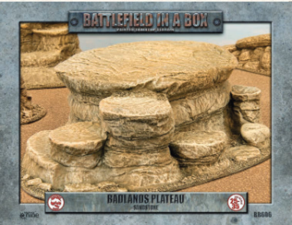 Battlefield in a Box: Badlands Plateau - Sandstone (x1)