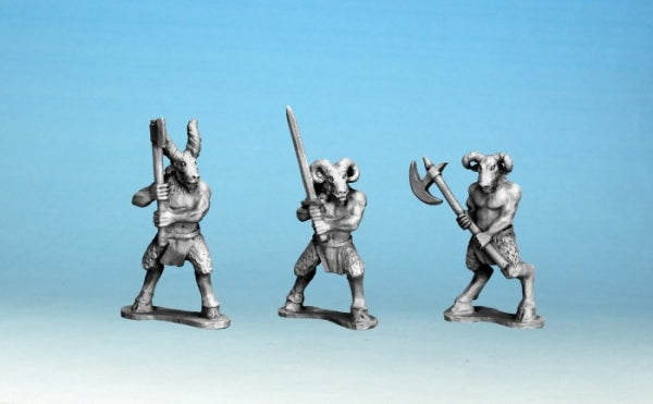 28mm Fantasy: Brood Slaves with 2 Handed Weapons (3)