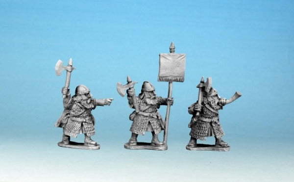 28mm Fantasy: Dwarf Warrior Command (3)