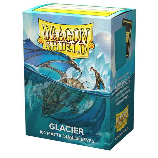 Dragon Shields:  Standard Dual-Matte Glacier 'Miniom' (100 ct.)