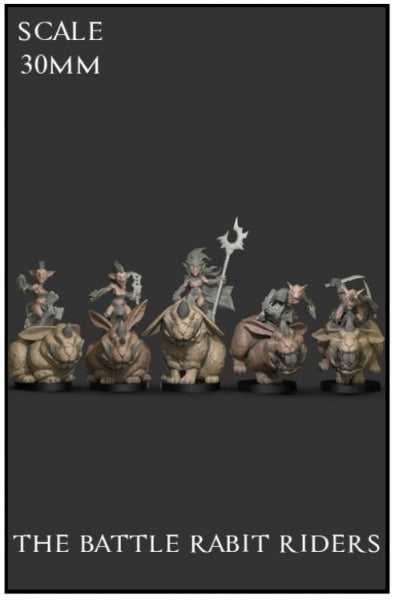 Yedharo Model Kit: The Battle Rabit Riders (30mm Scale)