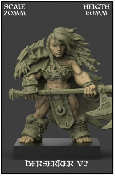 Yedharo Model Kit: Berserker v2 (70mm Scale)